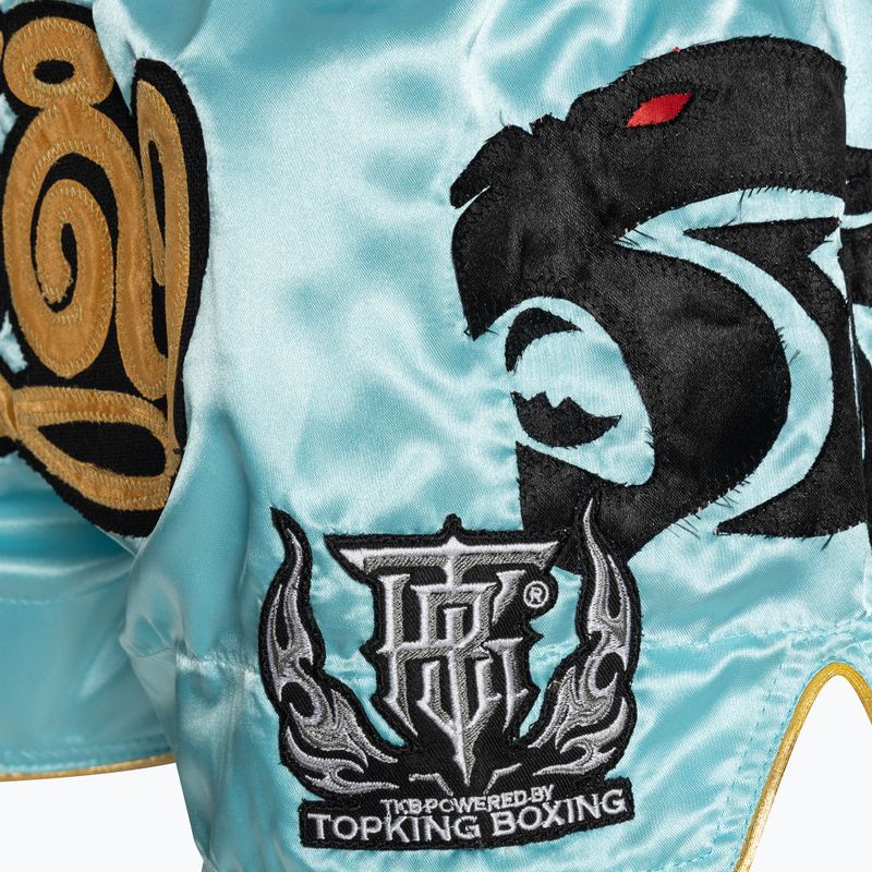 Pantaloni scurți de antrenament  Top King Kickboxing light blue