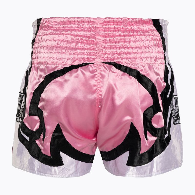 Pantaloni scurți de antrenament  Top King Kickboxing pink 2