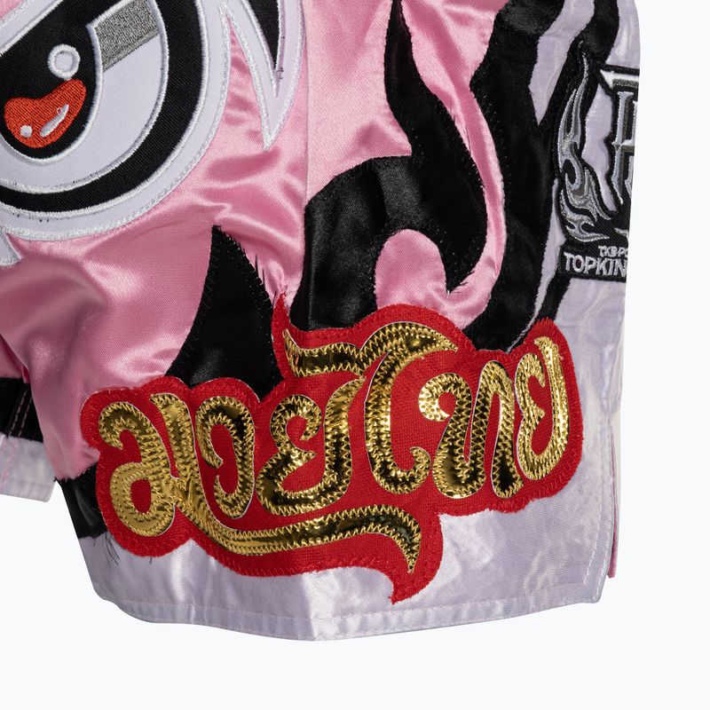 Pantaloni scurți de antrenament  Top King Kickboxing pink 5