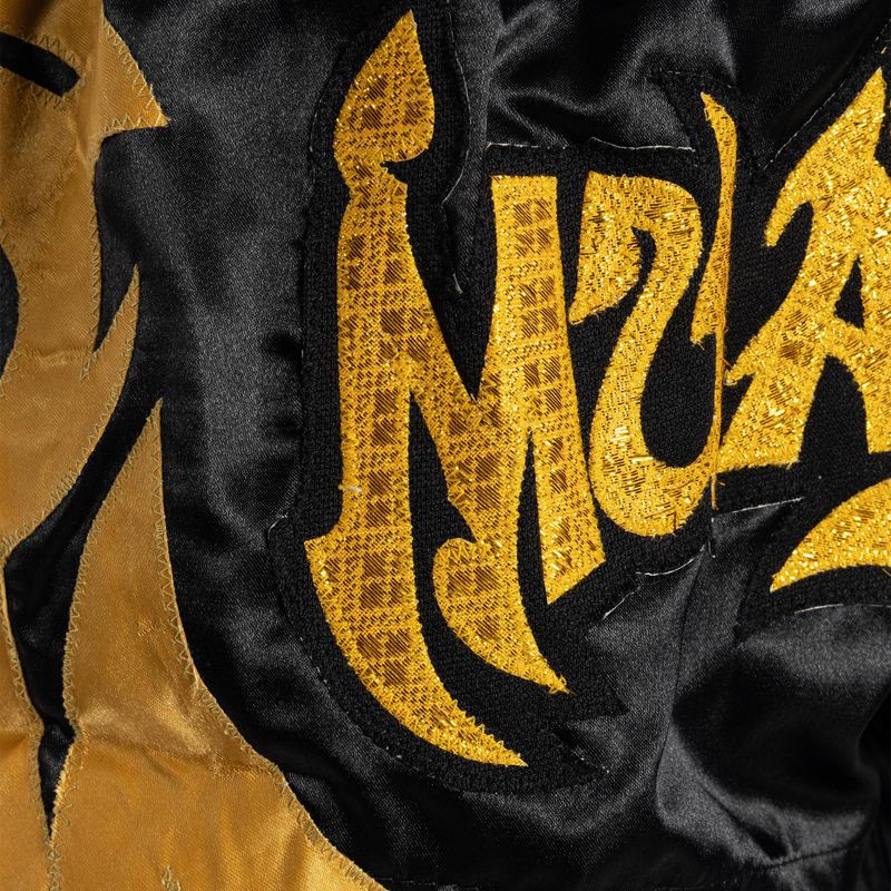 Pantaloni scurți de antrenament Top King Kickboxing black/gold 5
