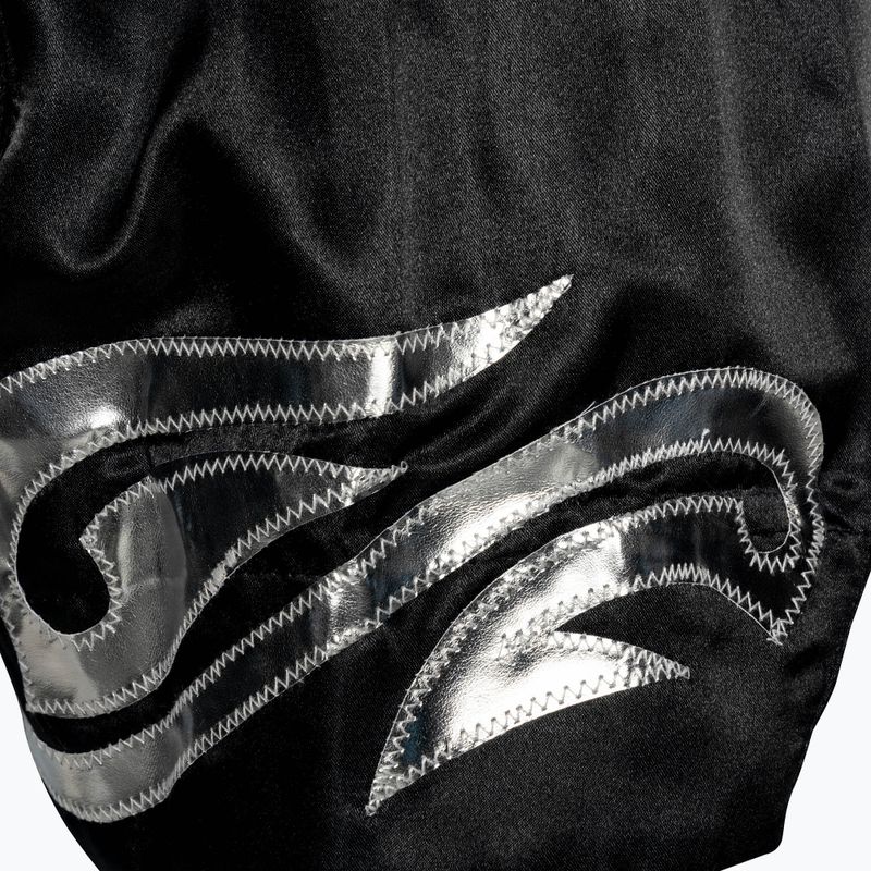 Pantaloni scurți de antrenament  Top King Kickboxing black/silver 5