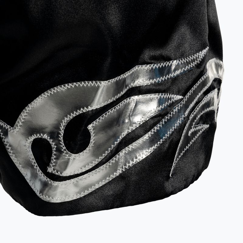Pantaloni scurți de antrenament  Top King Kickboxing black/silver 6
