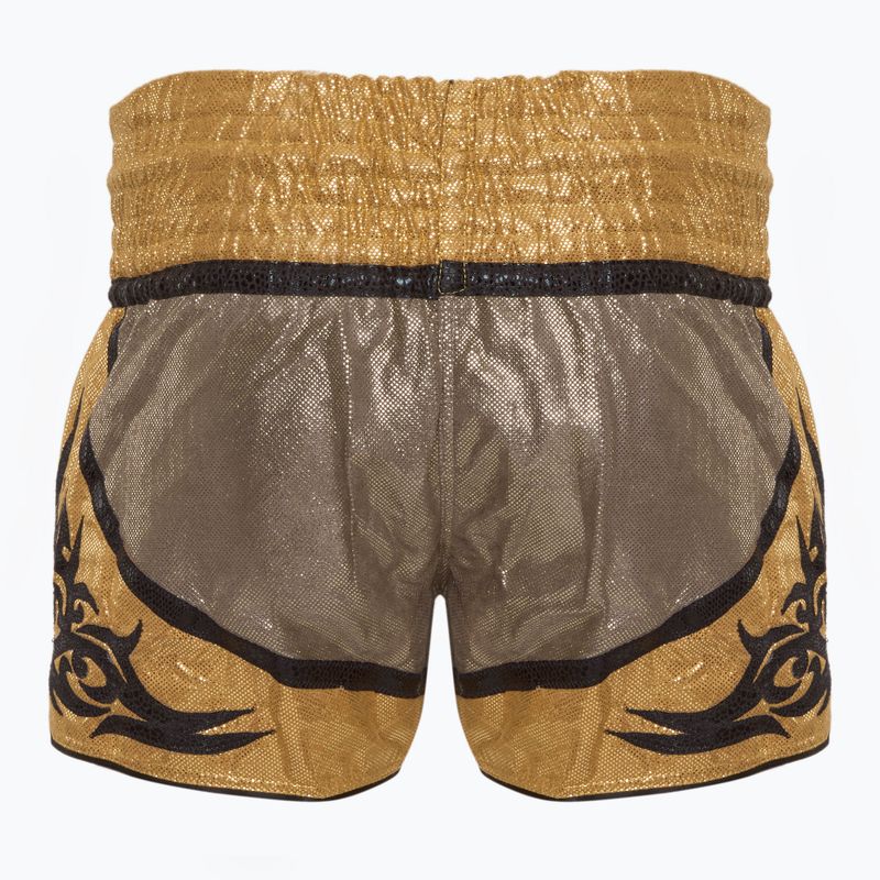Pantaloni scurți de antrenament Top King Kickboxing yellow 2