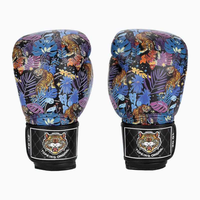 Mănuși de box Top King Boxing Wild Tiger black