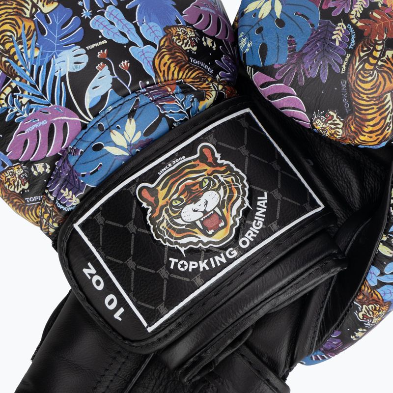 Mănuși de box Top King Boxing Wild Tiger black 4