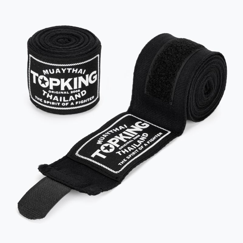 Top King Boxing bandaje THKWR-01 negru