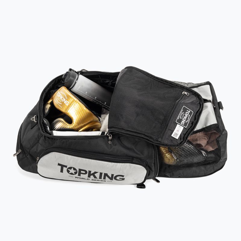 Rucsac de antrenament Top King Gym black/grey 7