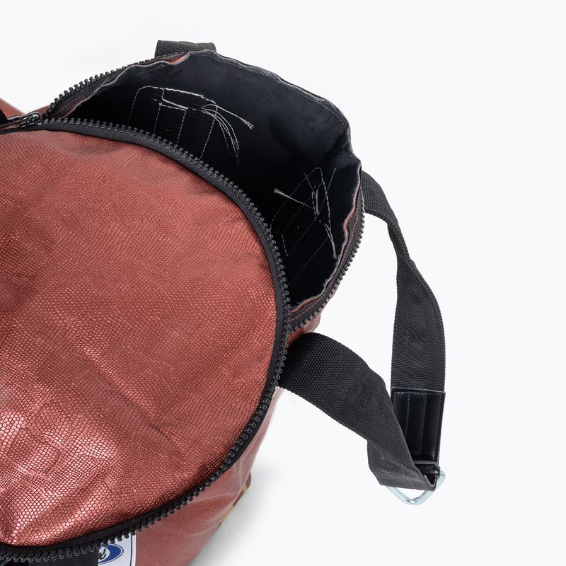 Fairtex 6FT Muaythai Banana Bag "Python Print" Colecție sac de box - roșu neumplut 4