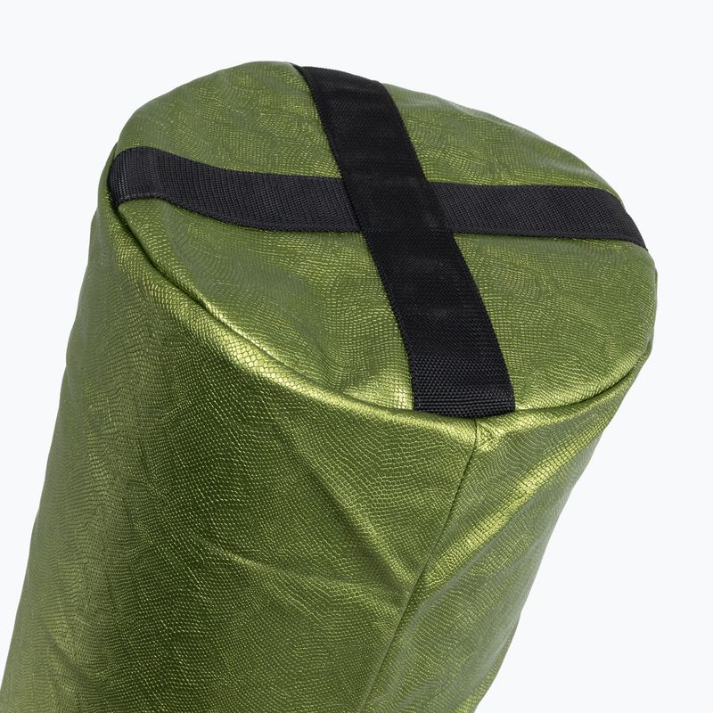 Fairtex 6FT Muaythai Banana Bag "Python Print" Colecție sac de box - verde neumplut 3
