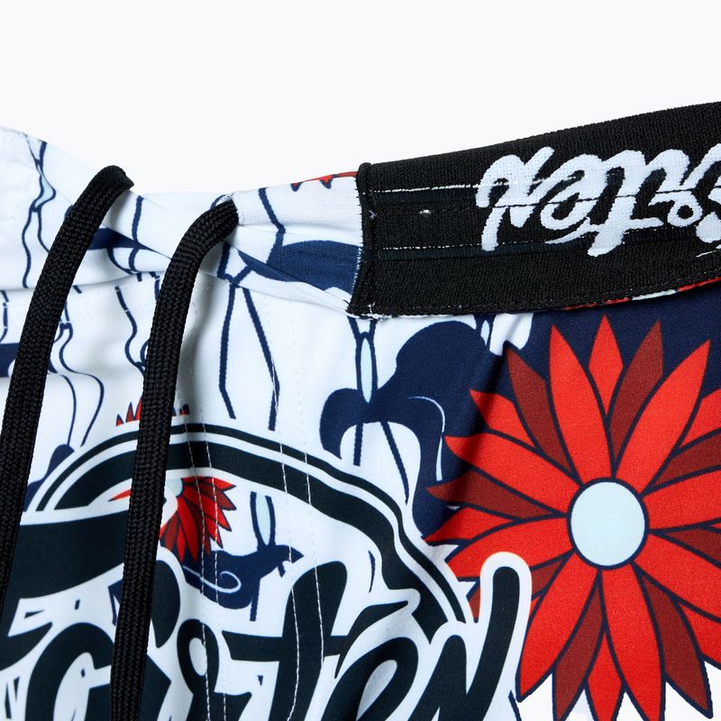 Fairtex MMA Fightshort Deep Passion pantaloni scurți de antrenament colorați 5