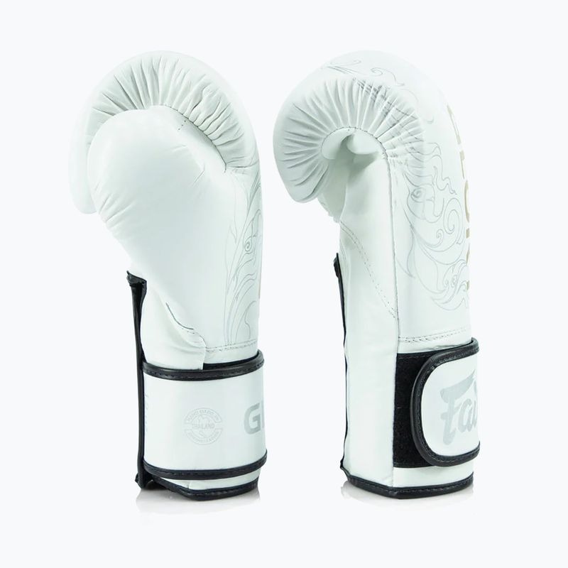 Mănuși de box Fairtex Glory Kickboxing Competition Training Boxing white 3