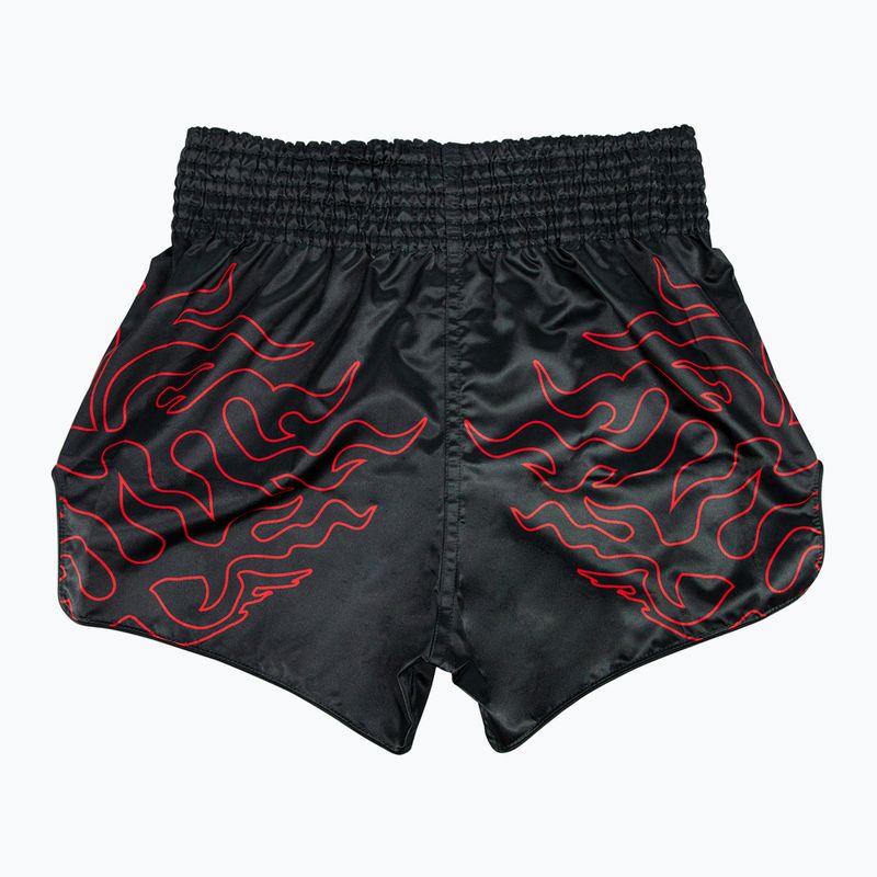 Fairtex Muay Thai Training Shorts BS1921 "Volcano" negru 2
