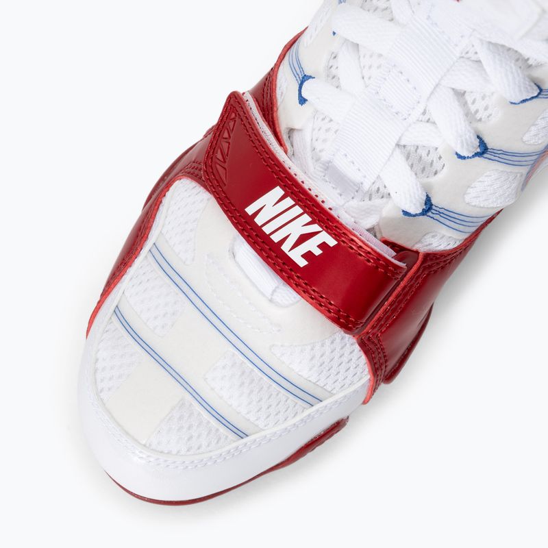 Încălțăminte de box Nike Hyperko MP white/varsity red 6