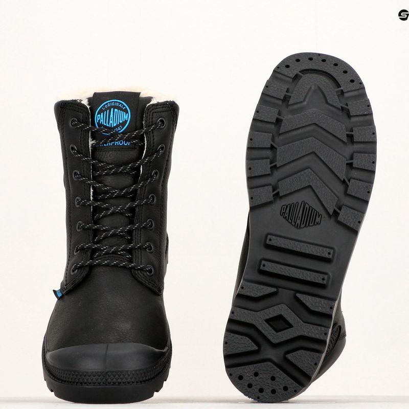 Palladium cizme Pampa Sport Cuff WPs negru 14