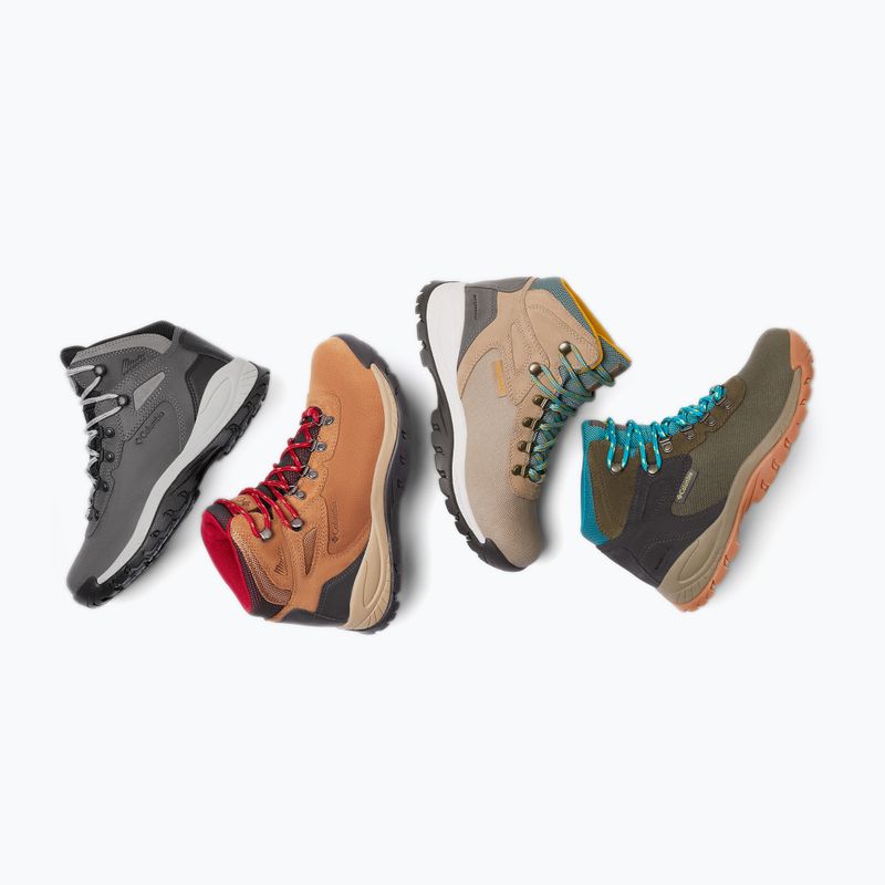 Columbia Newton Ridge Plus quarry/cool wave cizmă de trekking pentru femei 13