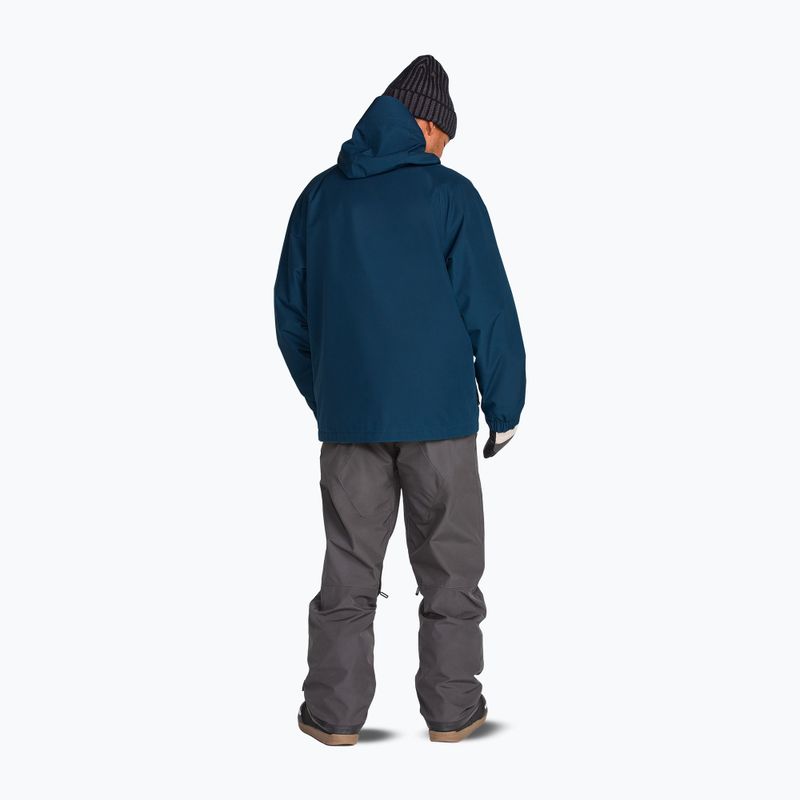 Geacă de snowboard pentru bărbați Volcom Dua Insulated Gore-Tex Jacket blue 3