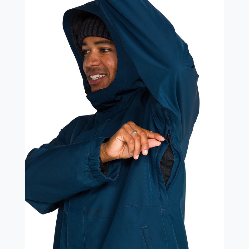 Geacă de snowboard pentru bărbați Volcom Dua Insulated Gore-Tex Jacket blue 5