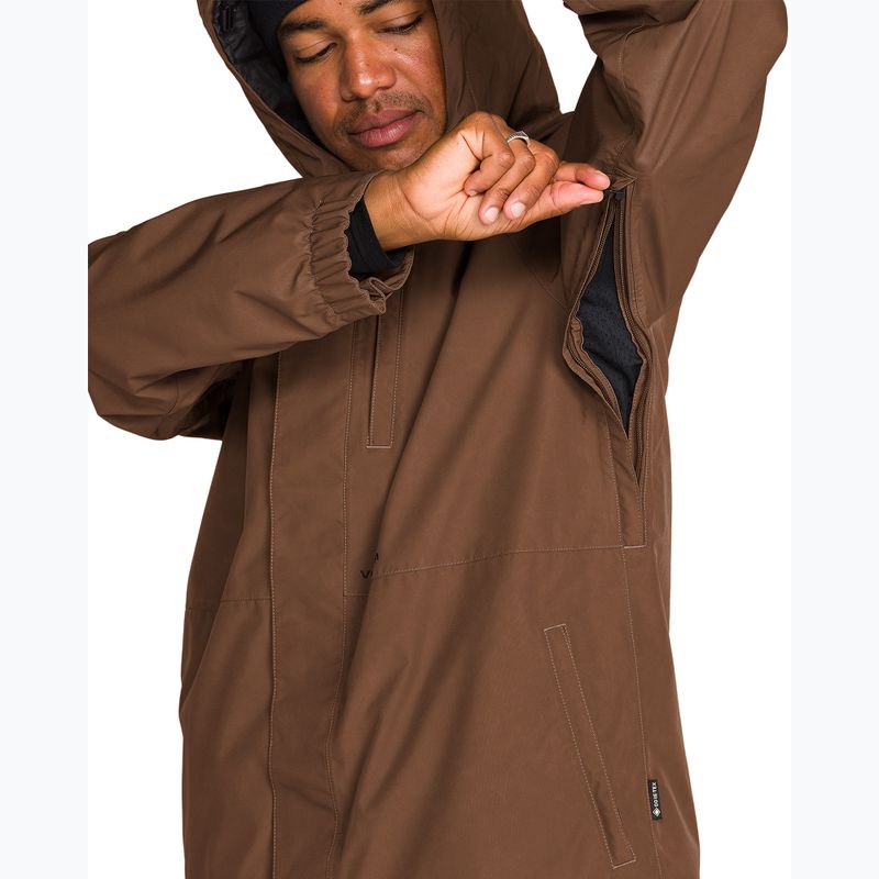 Geacă de snowboard pentru bărbați Volcom Dua Insulated Gore-Tex Jacket desert taupe 5