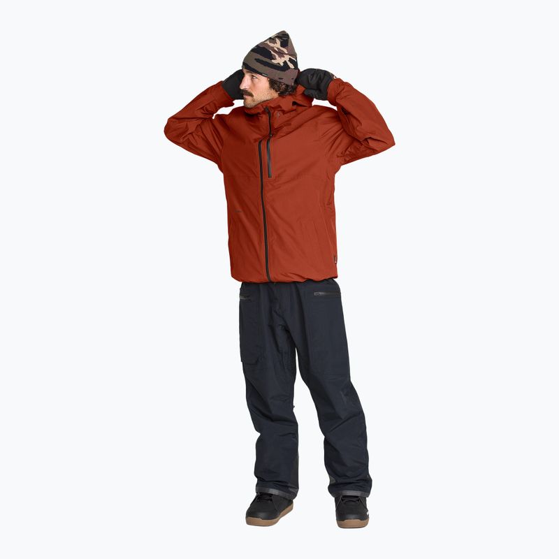 Geacă de snowboard pentru bărbați Volcom L Gore-Tex Jacket burnt orange 2