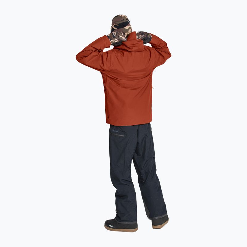 Geacă de snowboard pentru bărbați Volcom L Gore-Tex Jacket burnt orange 3