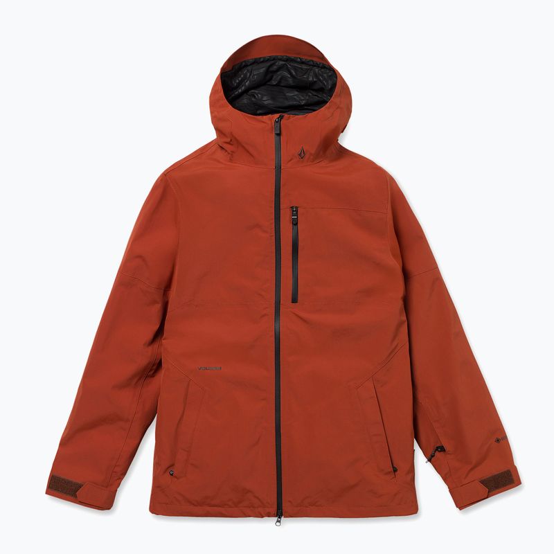 Geacă de snowboard pentru bărbați Volcom L Gore-Tex Jacket burnt orange 9