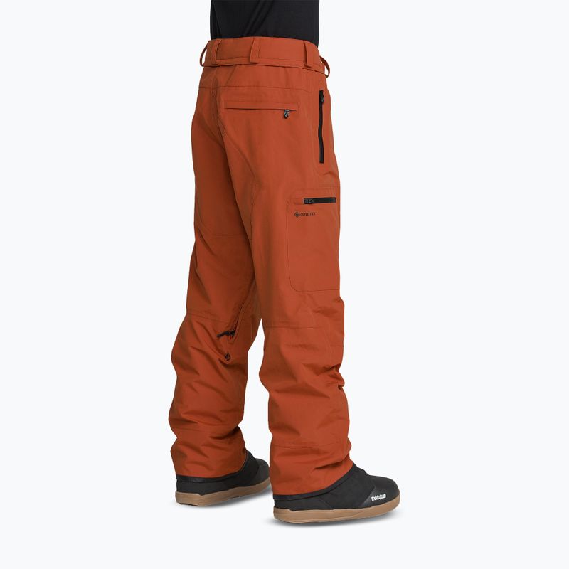 Pantaloni de snowboard pentru bărbați Volcom L Gore-Tex Pant Burnt Orange 6