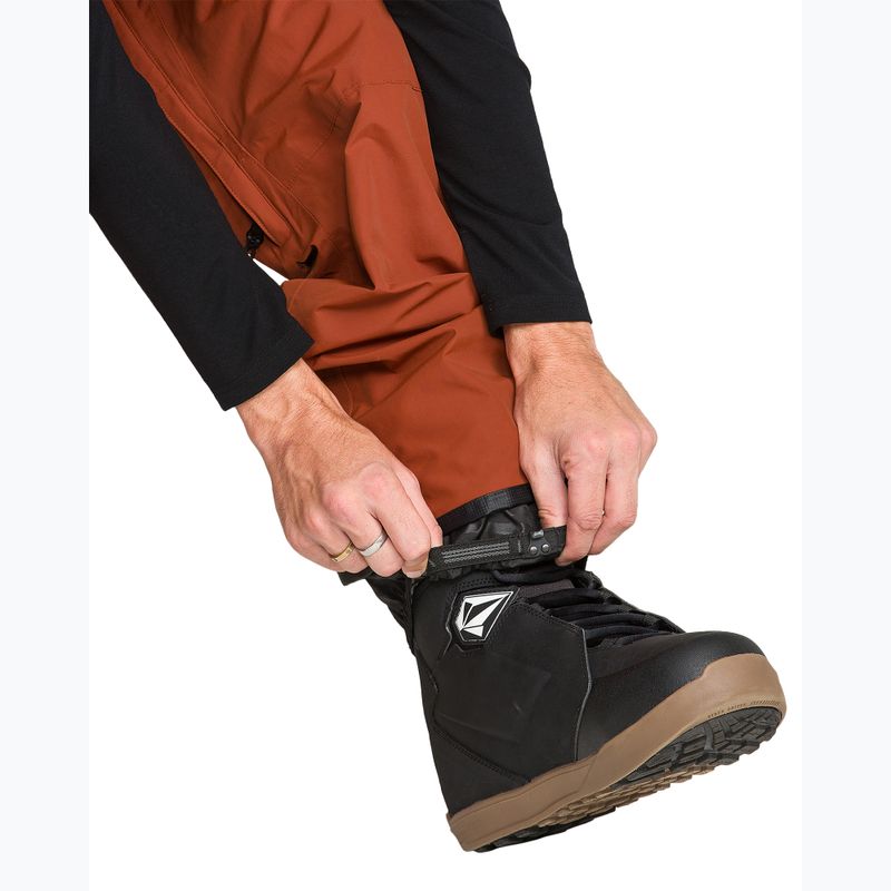 Pantaloni de snowboard pentru bărbați Volcom L Gore-Tex Pant Burnt Orange 9