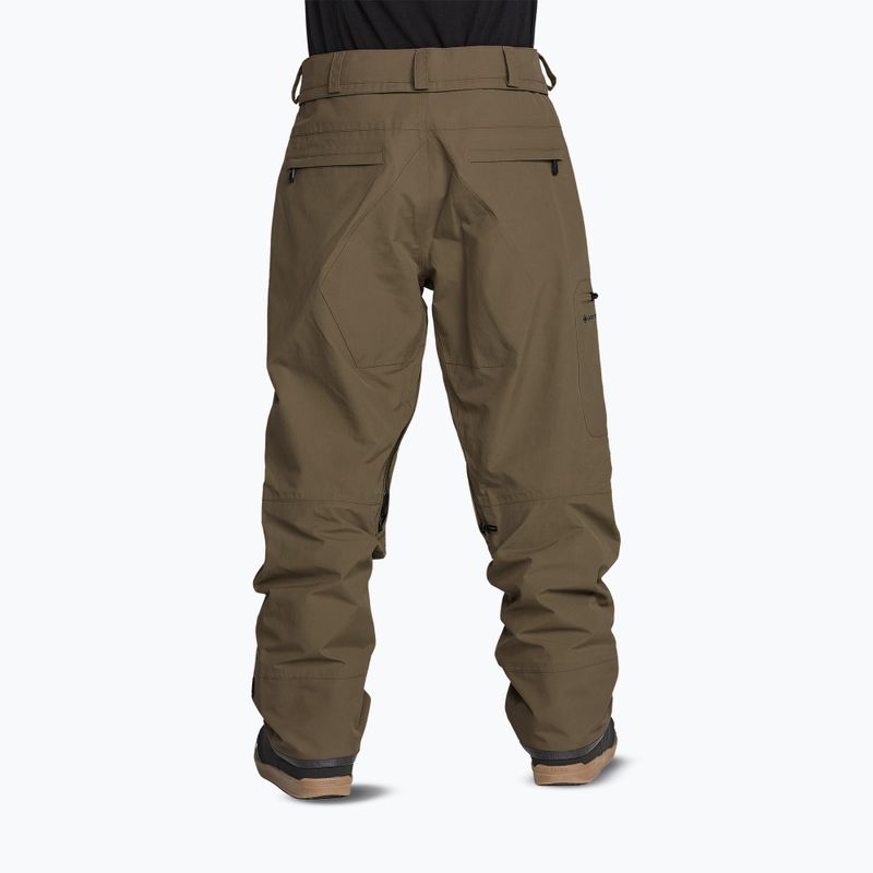 Pantaloni de snowboard pentru bărbați Volcom L Gore-Tex Pant Teak 4