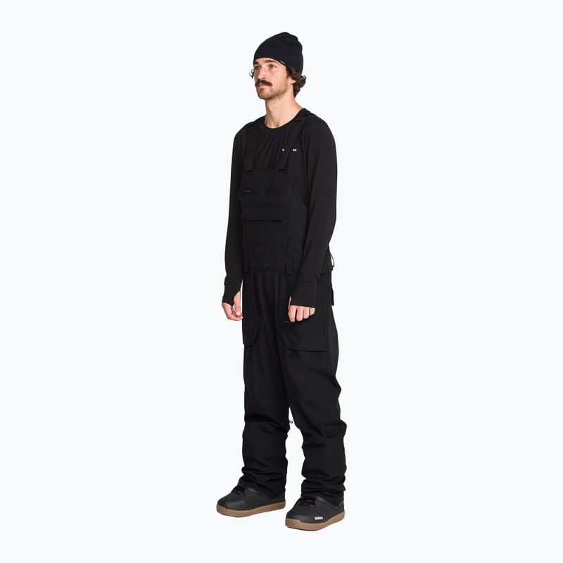 Pantaloni de snowboard pentru bărbați Volcom Roan Bib Overall 2026 black