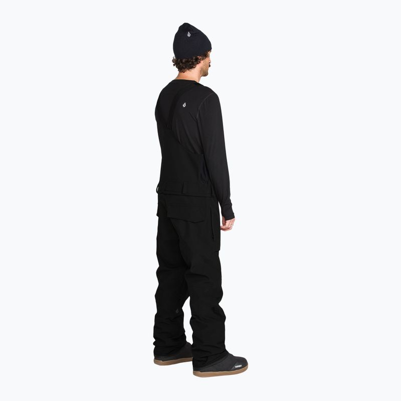 Pantaloni de snowboard pentru bărbați Volcom Roan Bib Overall 2026 black 3