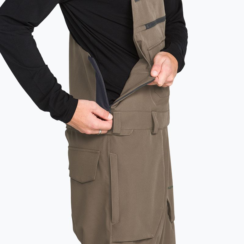 Pantaloni de snowboard pentru bărbați Volcom Roan Bib Overall teak 6