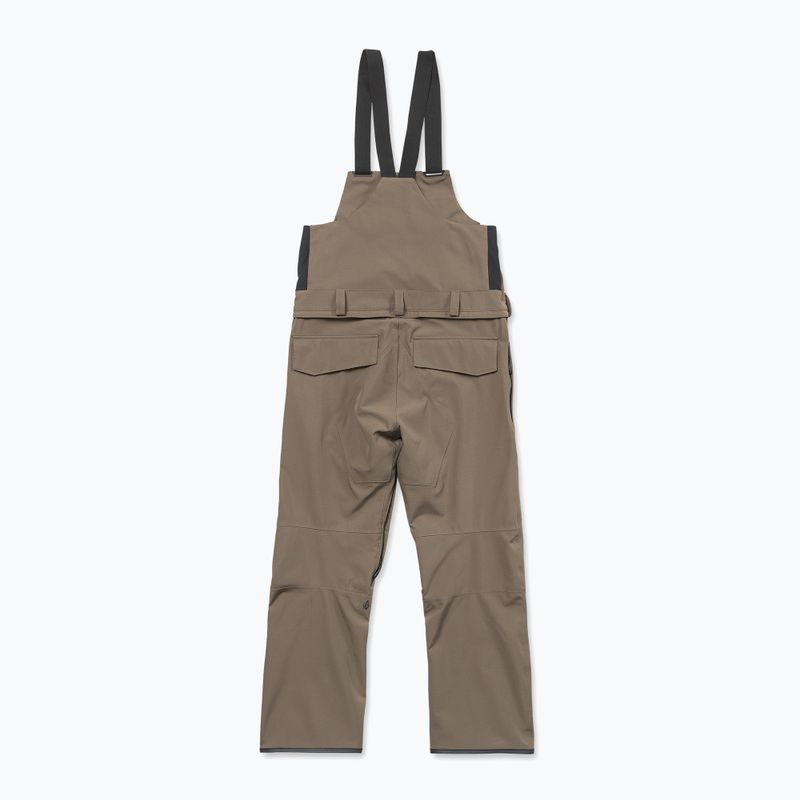 Pantaloni de snowboard pentru bărbați Volcom Roan Bib Overall teak 10