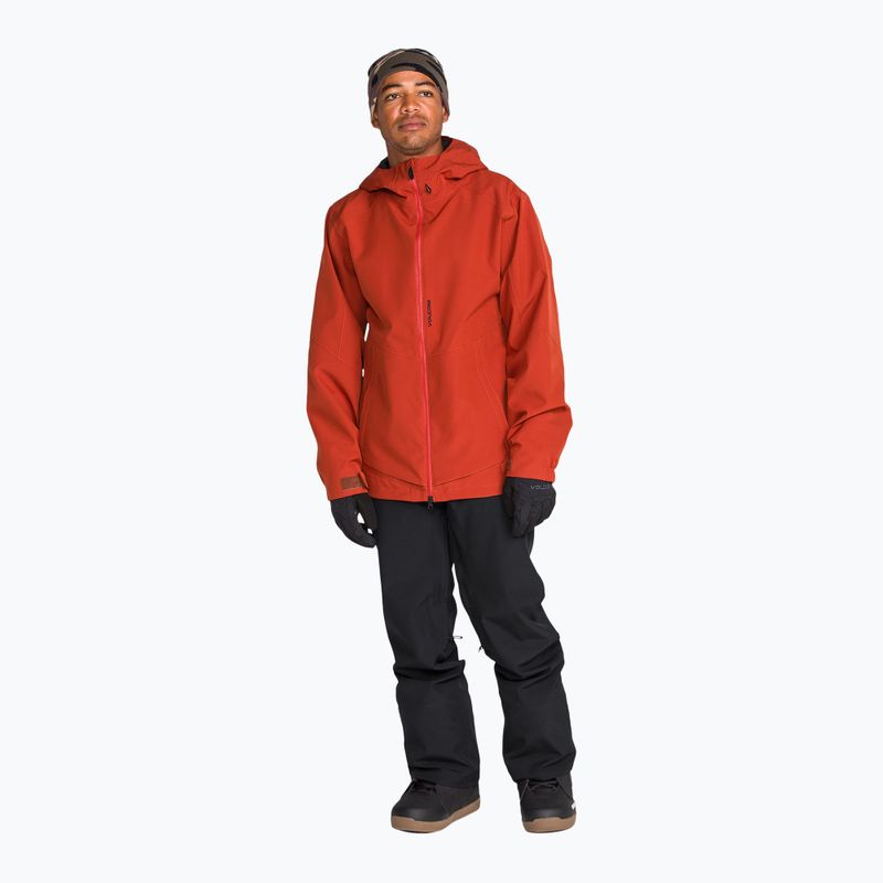 Pantaloni de snowboard pentru bărbați Volcom Freakin Snow Chino 2026 black 2
