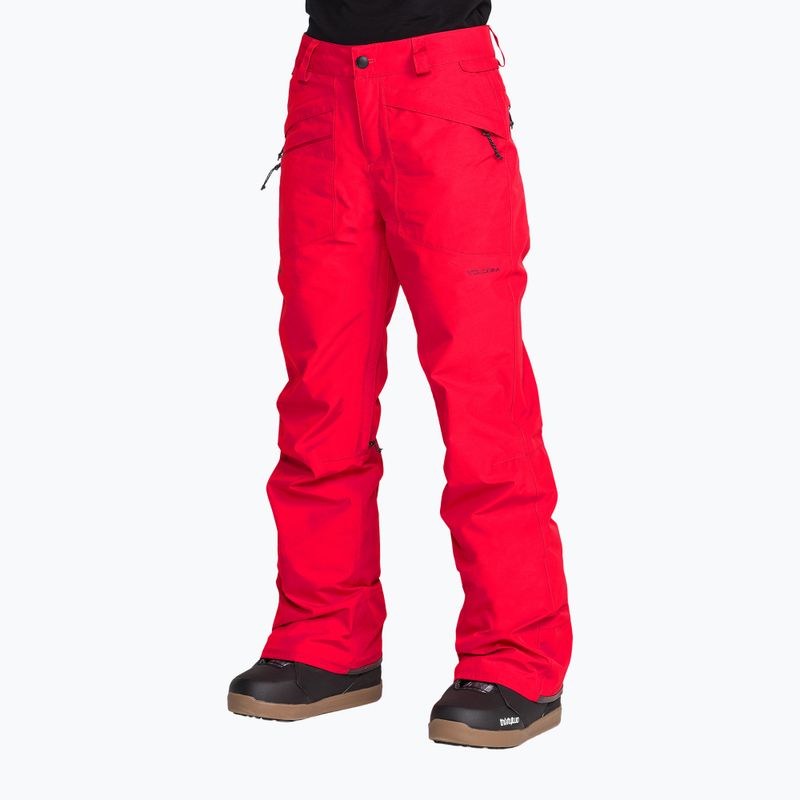Pantaloni de snowboard pentru femei Volcom Kanyon Insulated Gore Pant bright cherry