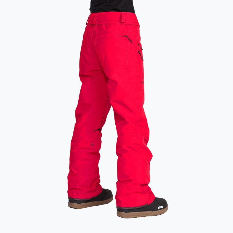 Pantaloni de snowboard pentru femei Volcom Kanyon Insulated Gore Pant bright cherry 5