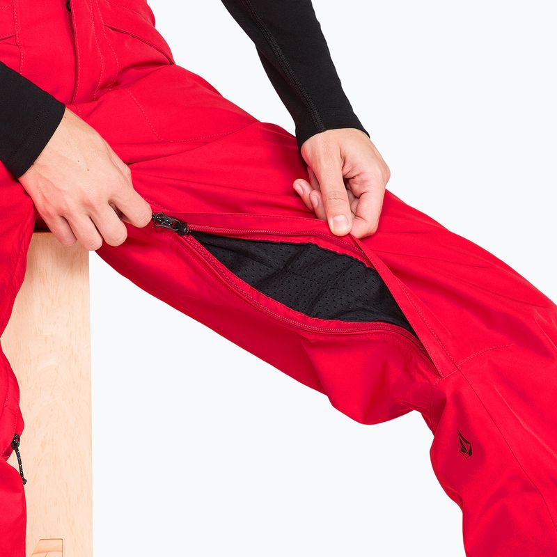 Pantaloni de snowboard pentru femei Volcom Kanyon Insulated Gore Pant bright cherry 7