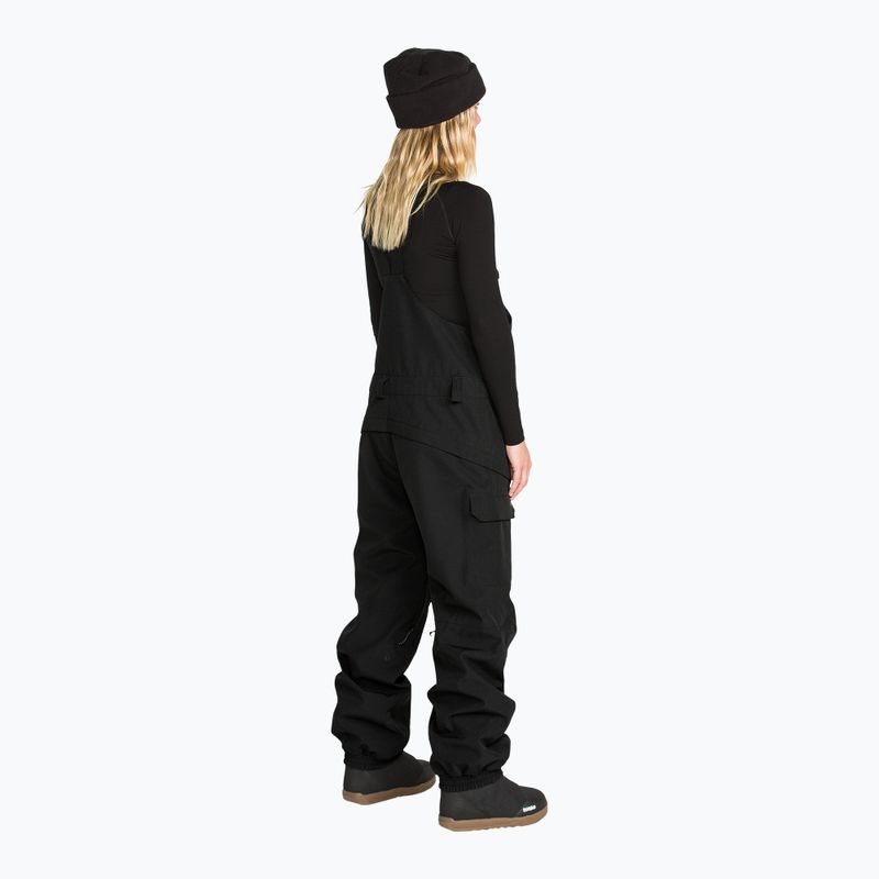 Pantaloni de snowboard pentru femei Volcom Crestron 3D Stretch Bib Overall black 3