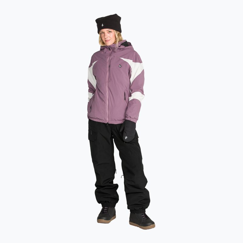 Pantaloni de snowboard pentru femei Volcom Crestron 3D Stretch Bib Overall black 4