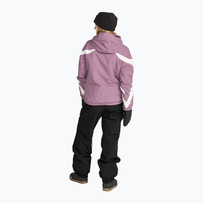 Pantaloni de snowboard pentru femei Volcom Crestron 3D Stretch Bib Overall black 5