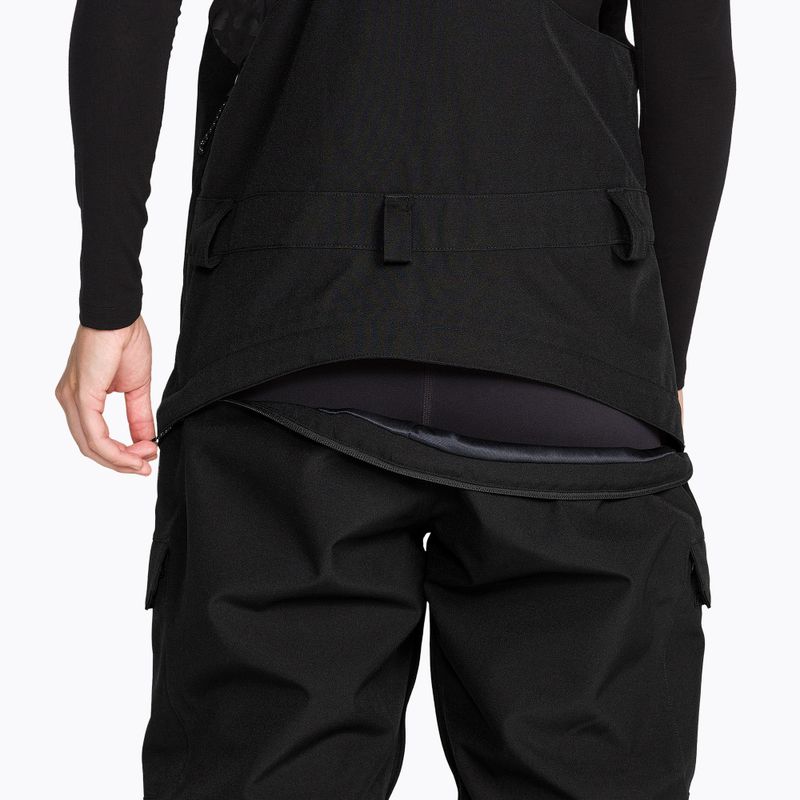 Pantaloni de snowboard pentru femei Volcom Crestron 3D Stretch Bib Overall black 7