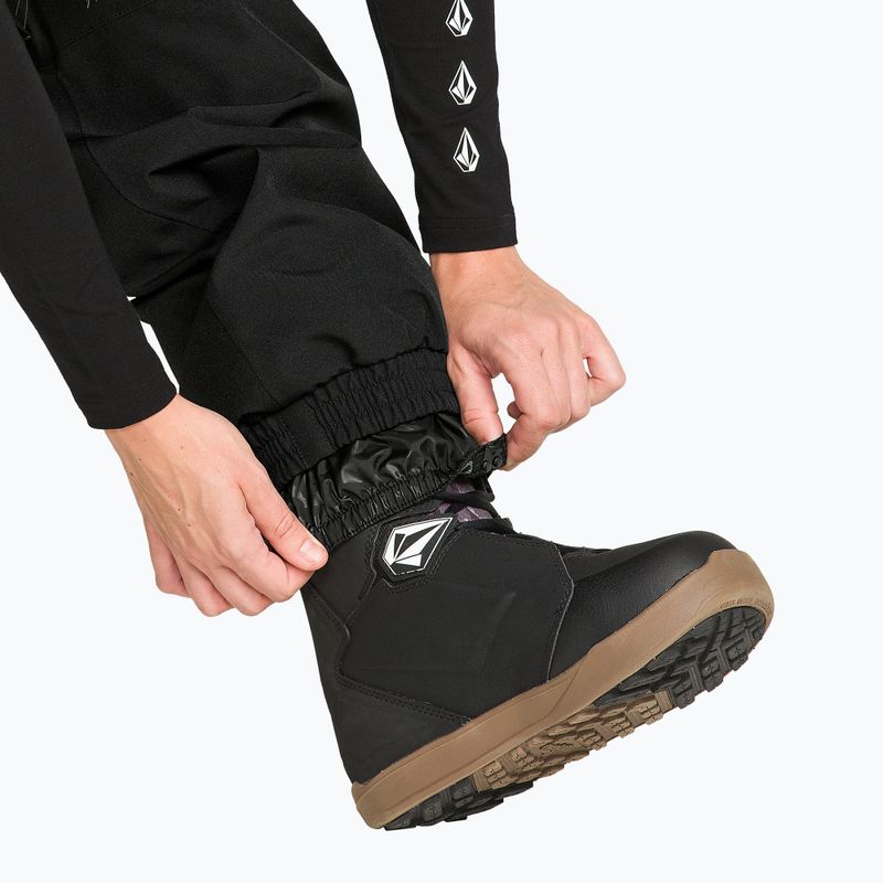 Pantaloni de snowboard pentru femei Volcom Crestron 3D Stretch Bib Overall black 9