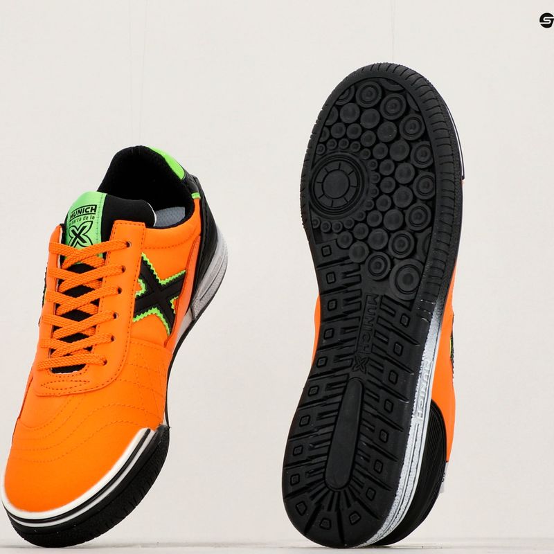 Încălțăminte de fotbal pentru copii MUNICH G-3 Indoor naranja
