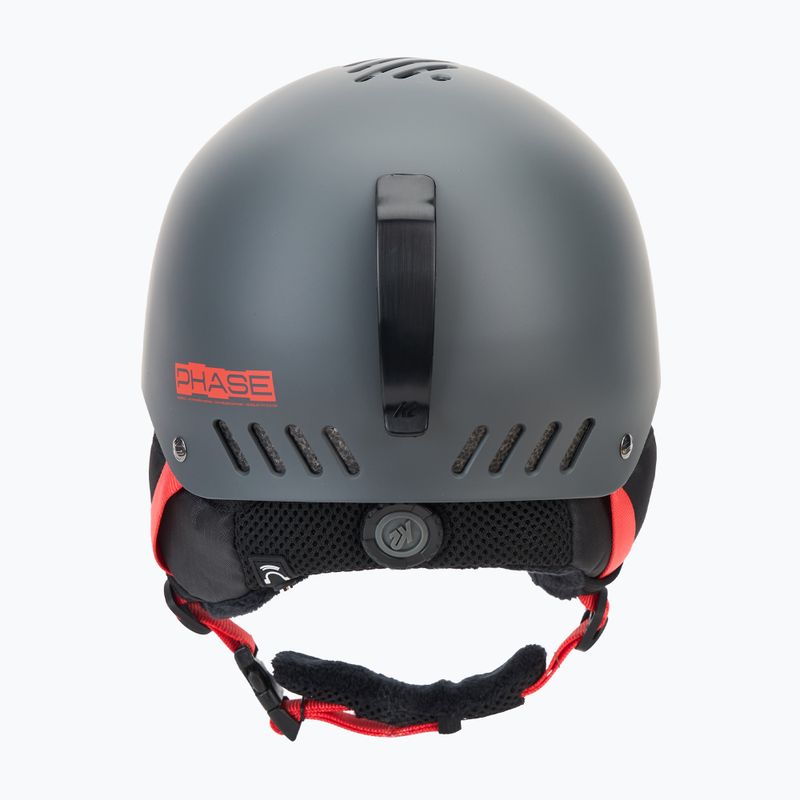 Cască de schi K2 Phase Pro gunmetal 3