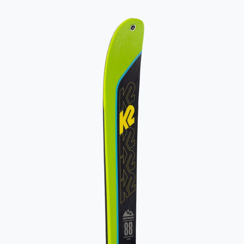 Schiuri de schi de tură K2 Wayback 88, verde, 10E0202 7