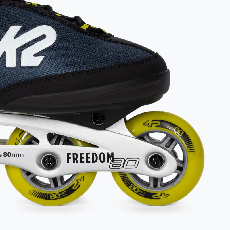 Role pentru bărbați K2 Freedom Alu 80, bleumarin, 30E0341 6