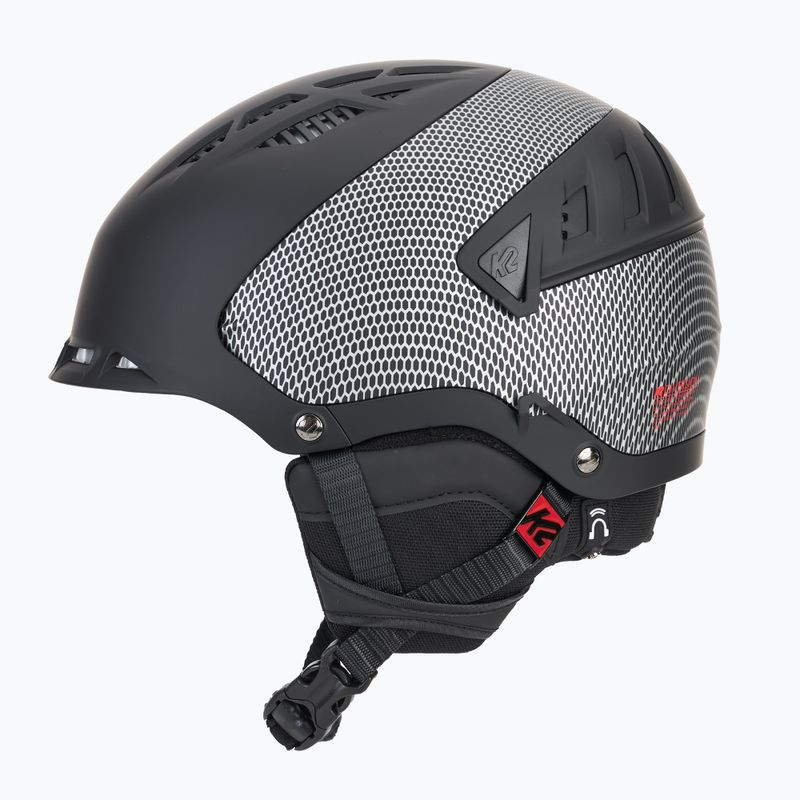 Cască de schi K2 Diversion gunmetal/black 4