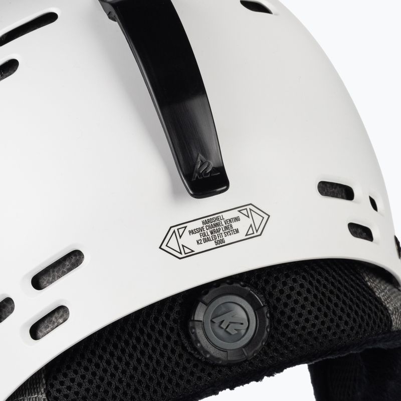Cască de schi K2 Thrive alb 10E4004.1.4.L/XL 7