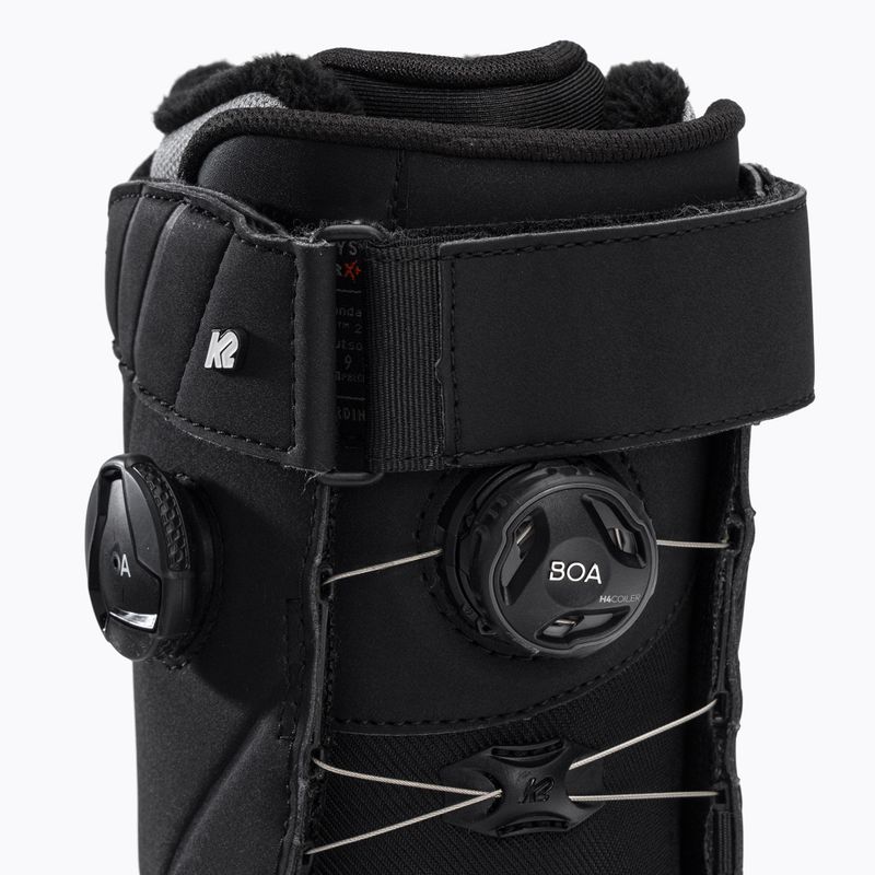 Snowboard cizme K2 Maysis Clicker X HB negru 11E2002 6