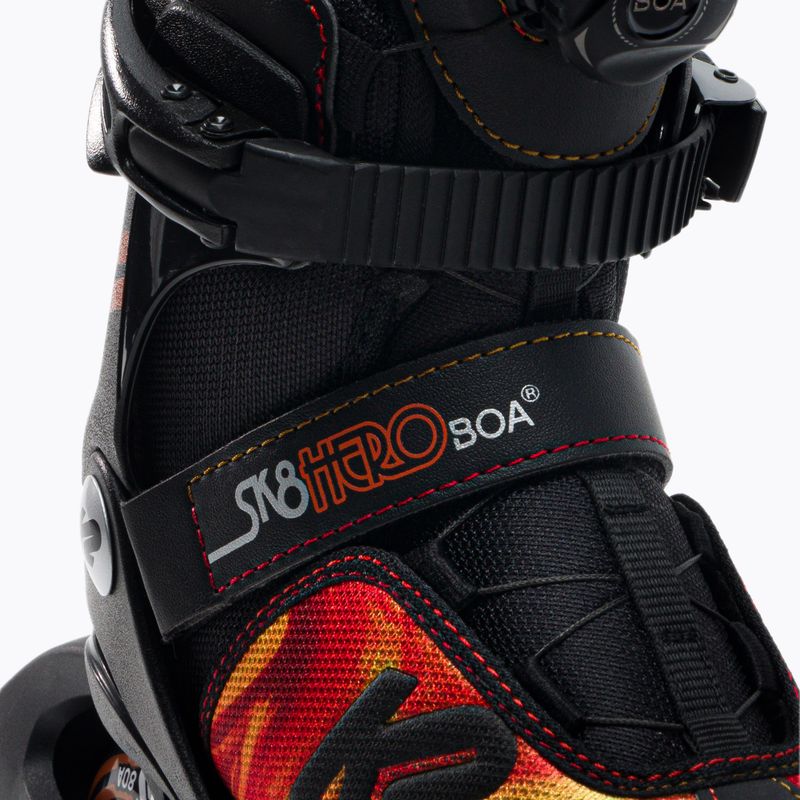 K2 Sk8 Hero Boa Alu role pentru copii negru 30F0118 5