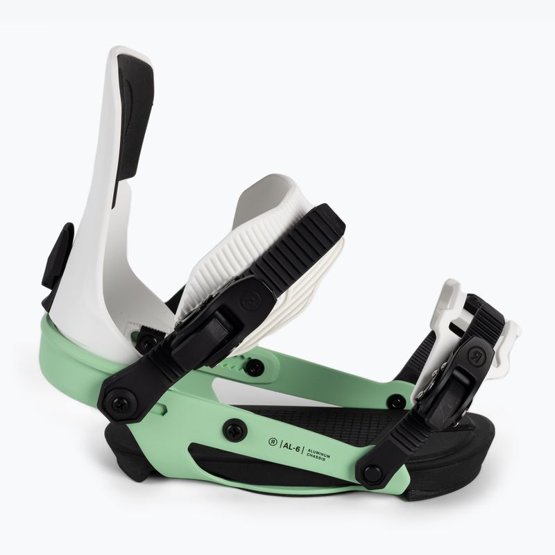 Fixare pentru snowboard RIDE AL-6 verde 12F1011.1.4 2